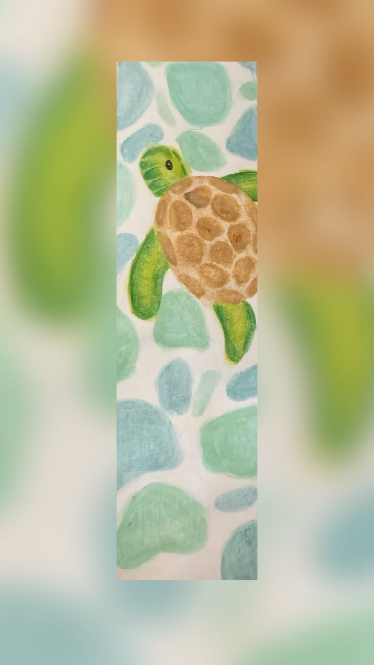 Magnetic Bookmark Turtle