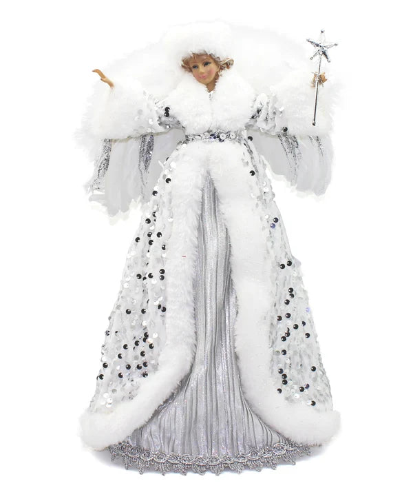 Celeste 40cm Silver Angel