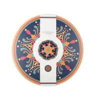 Medallion Round Mdf Placemat Set Of 4 Blue