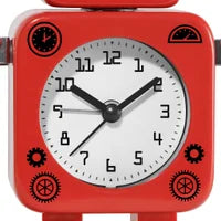 Robot Alarm Clock - Red