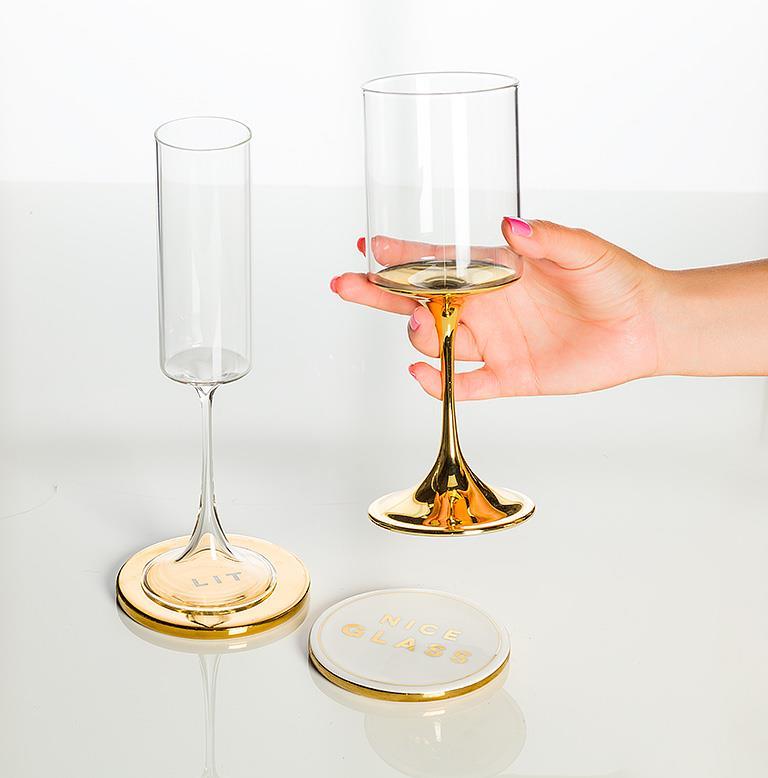 Drunk Expressions Coasters-Set of 4