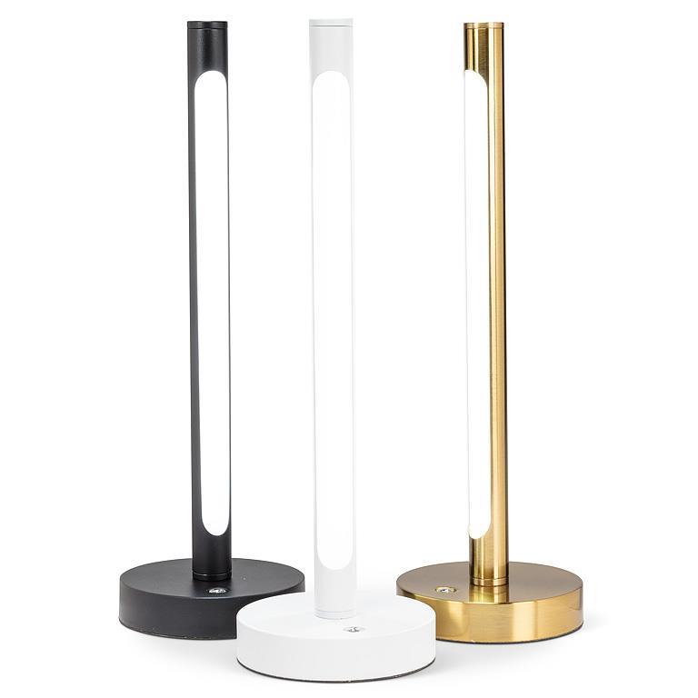 Slim Pole LED Table Lamp Black