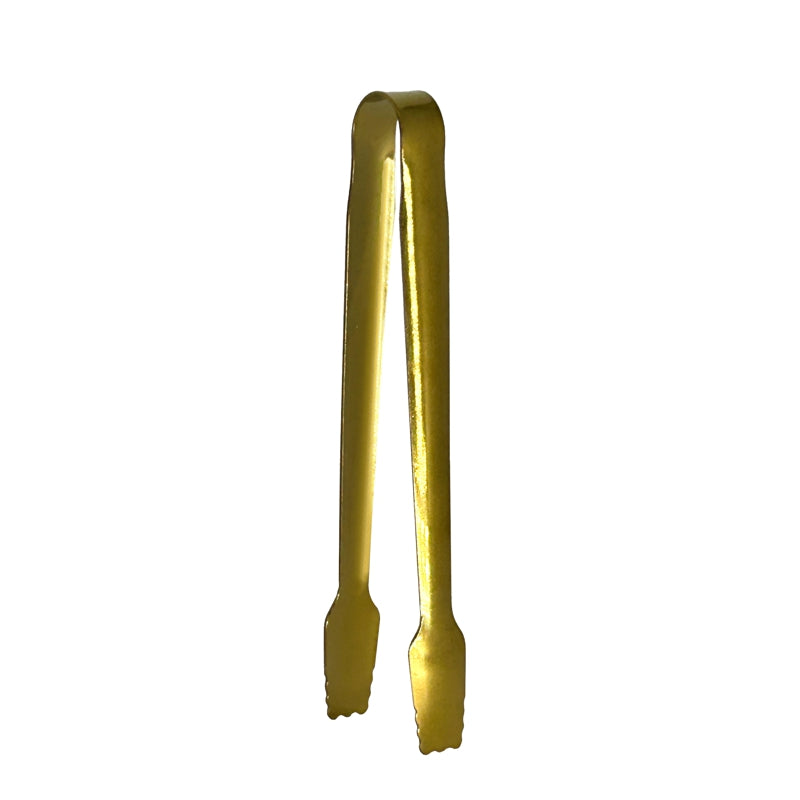 Small Serving Tongs Gold