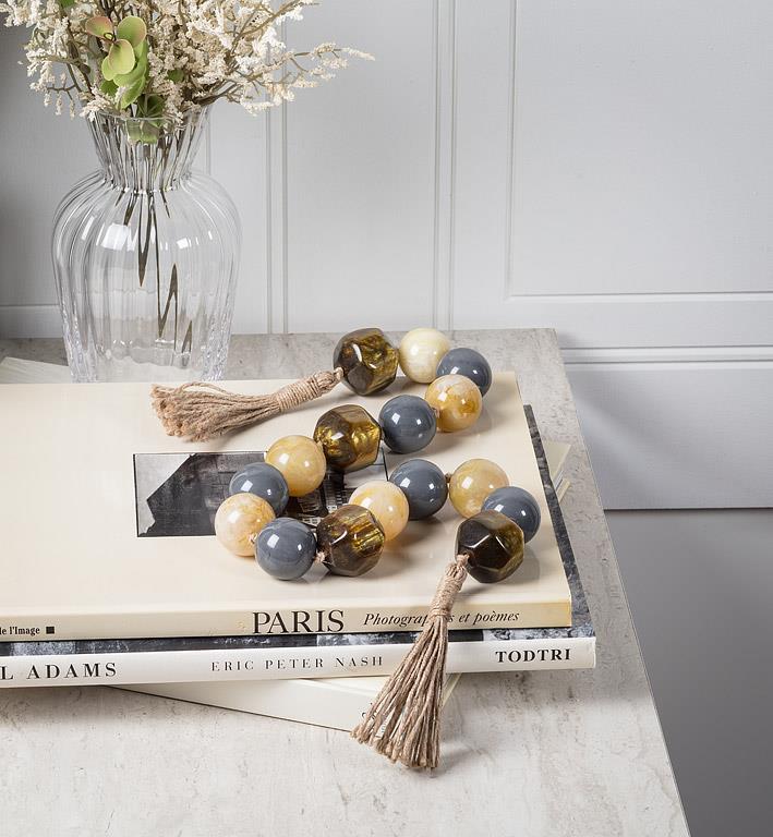 Organic Ball Bead Garland