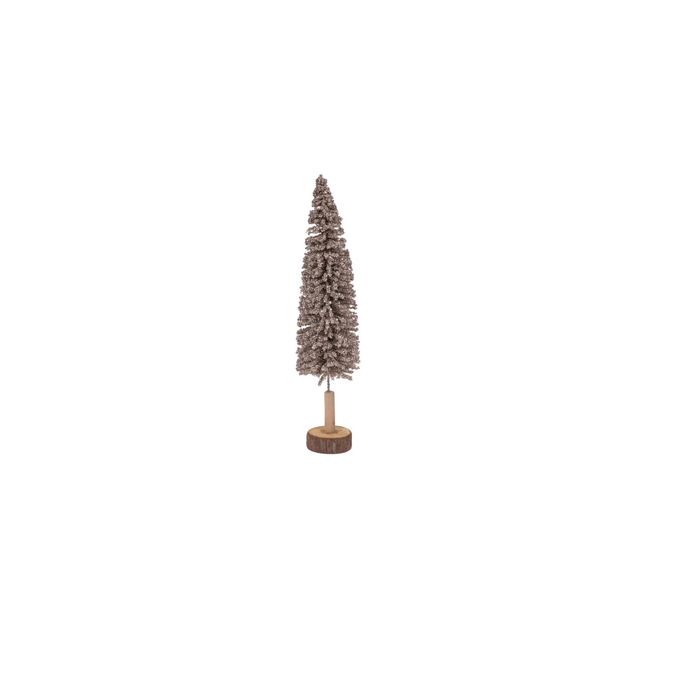 Shimmer Cone Tree Large Champagne