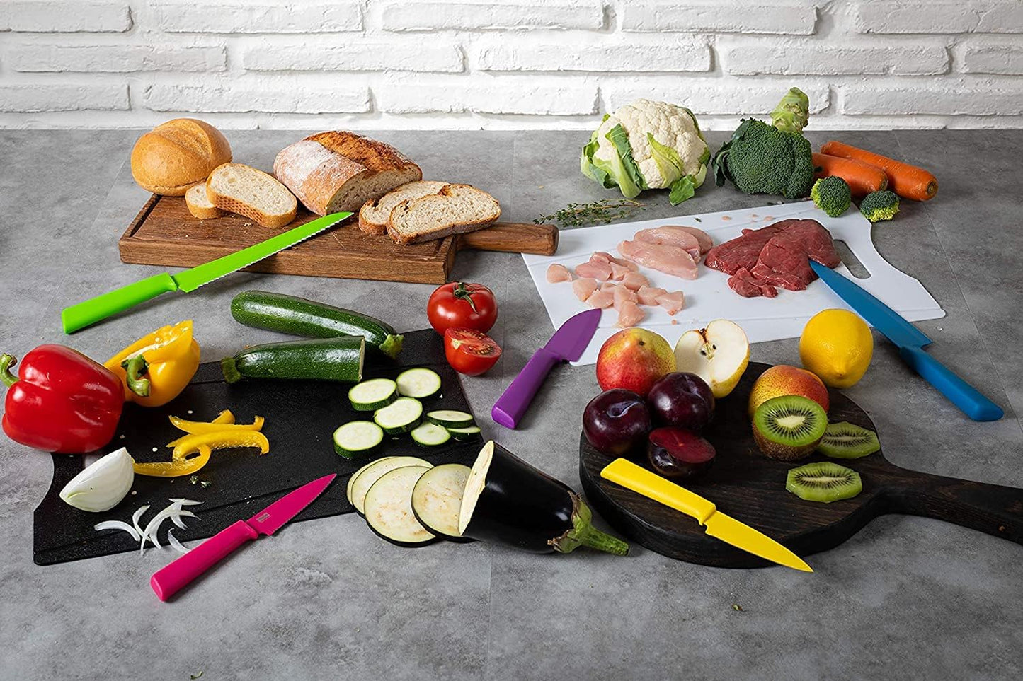 COLORI+ Prep Knives Set Large, 3-Piece