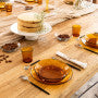 Single Duralex Lys Amber Deep Plate 19cm