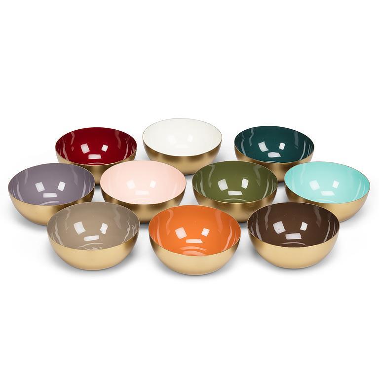 Mini Enamel Bowl Pumpkin
