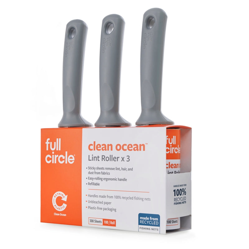 CLEAN OCEAN Lint Roller - 3pk