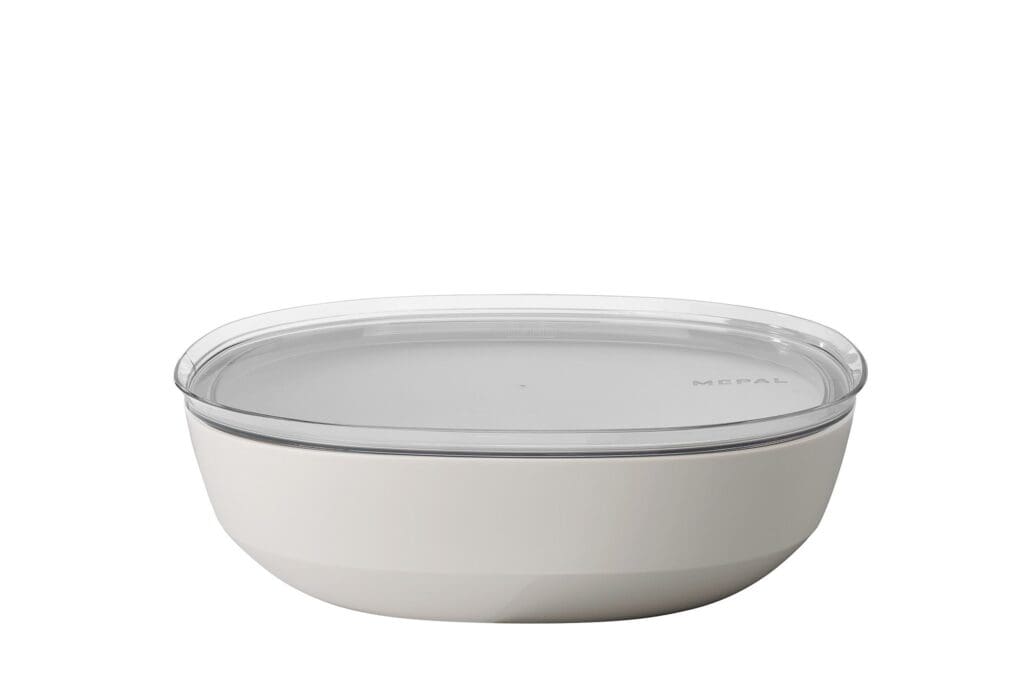 SILUETA Serving Bowl w/Lid, x-Large Nordic-White