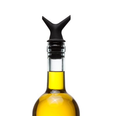 TIPSI BOTTLE POURER SPOUT - BLACK
