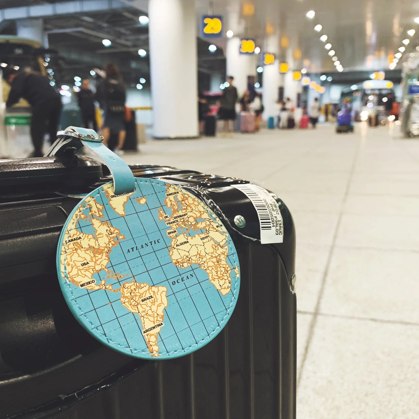 World travel Luggage tag