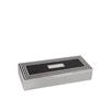 Carson Trinket Box Black/Silver Accent