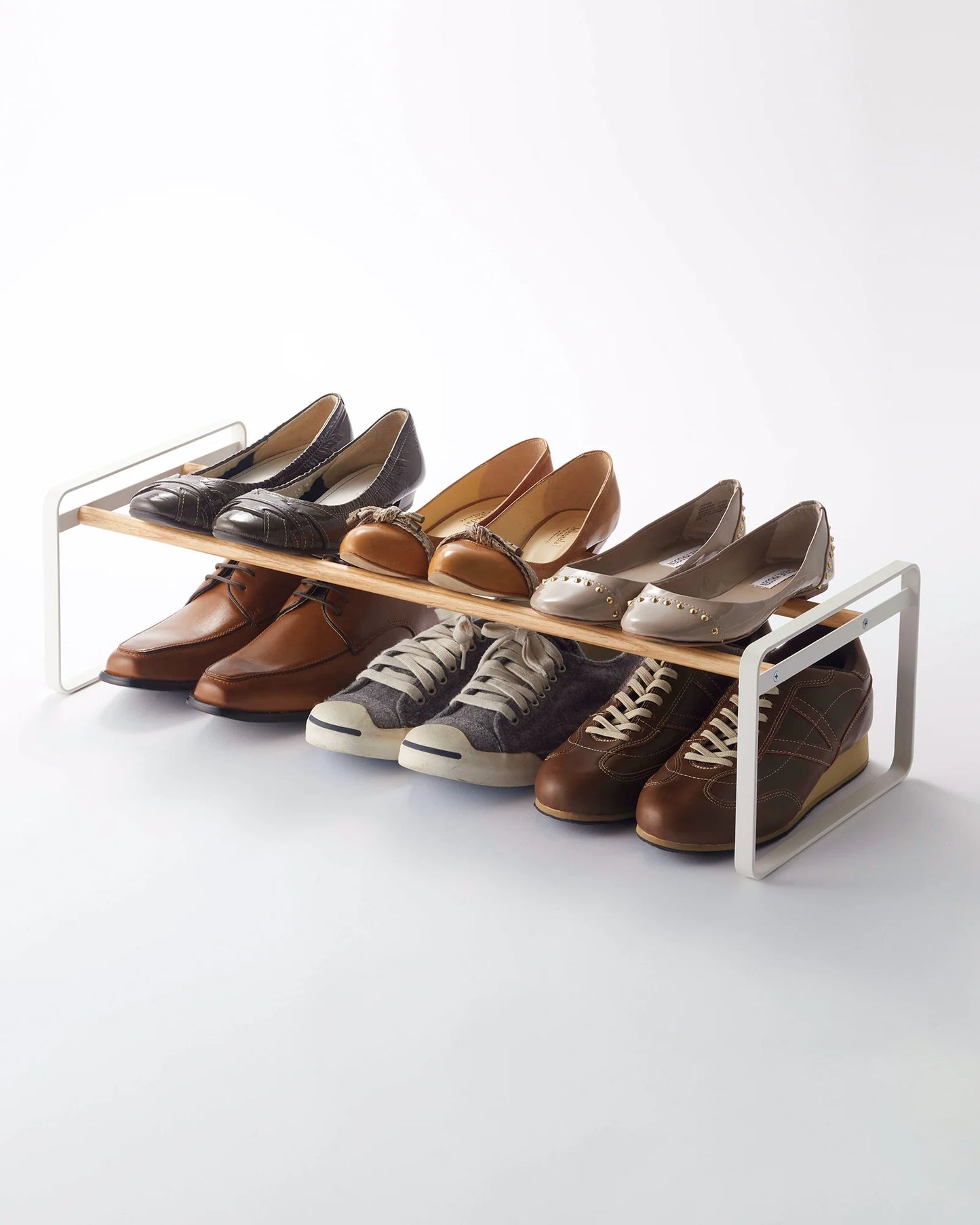 Shoe Rack white - Single-Tier