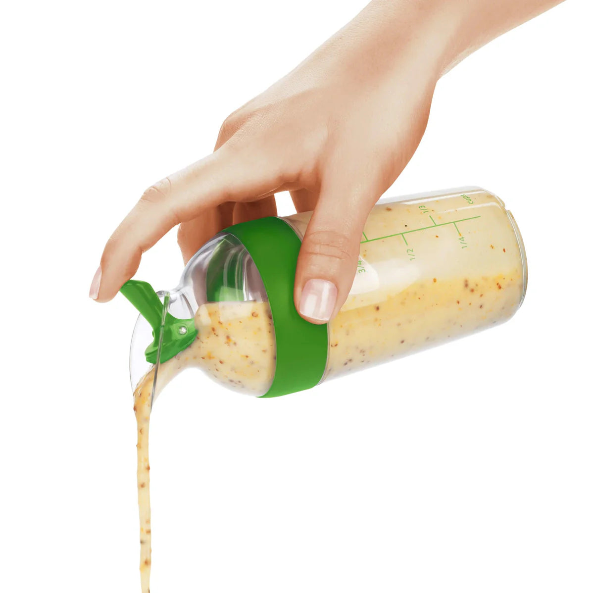 Salad Dressing Shaker Green 350ml