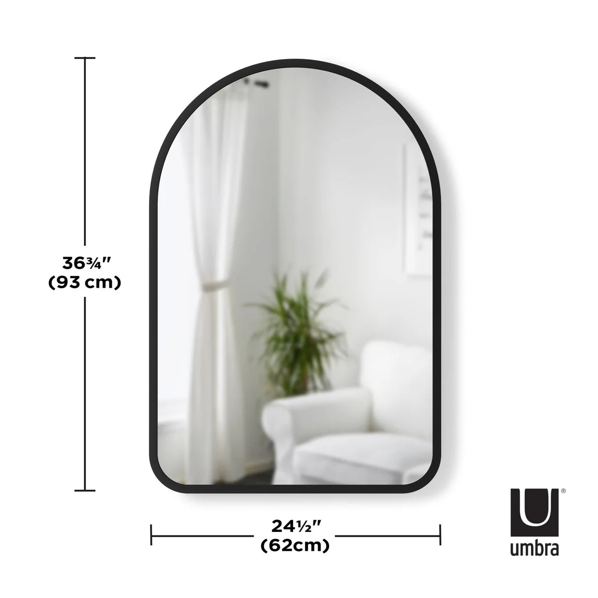 HUB ARCHED WALL MIRROR