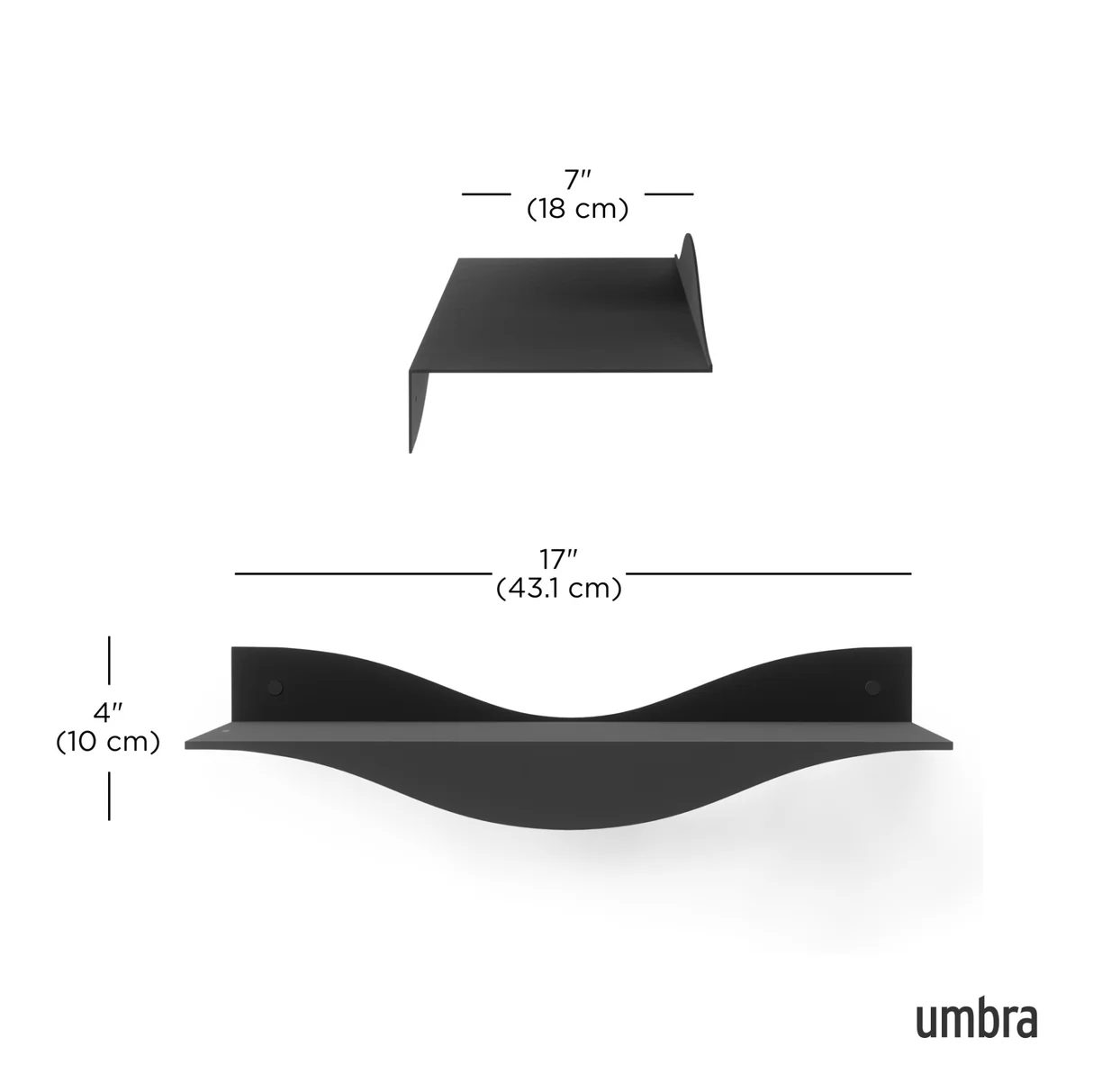 Surf shelf set of 2