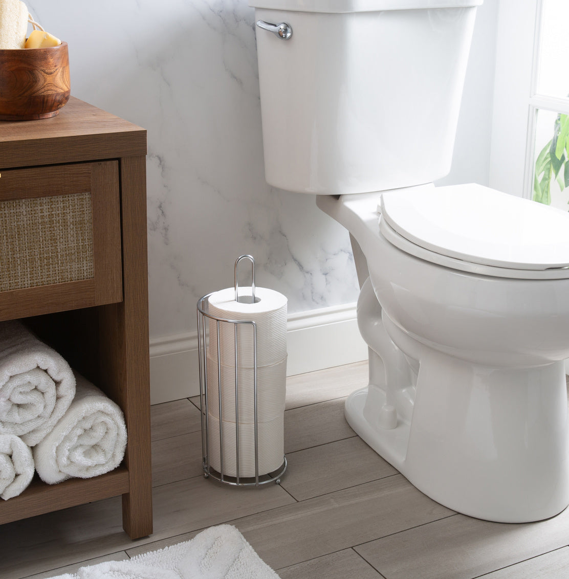 SILVA TOILET PAPER RESERVE CHROME