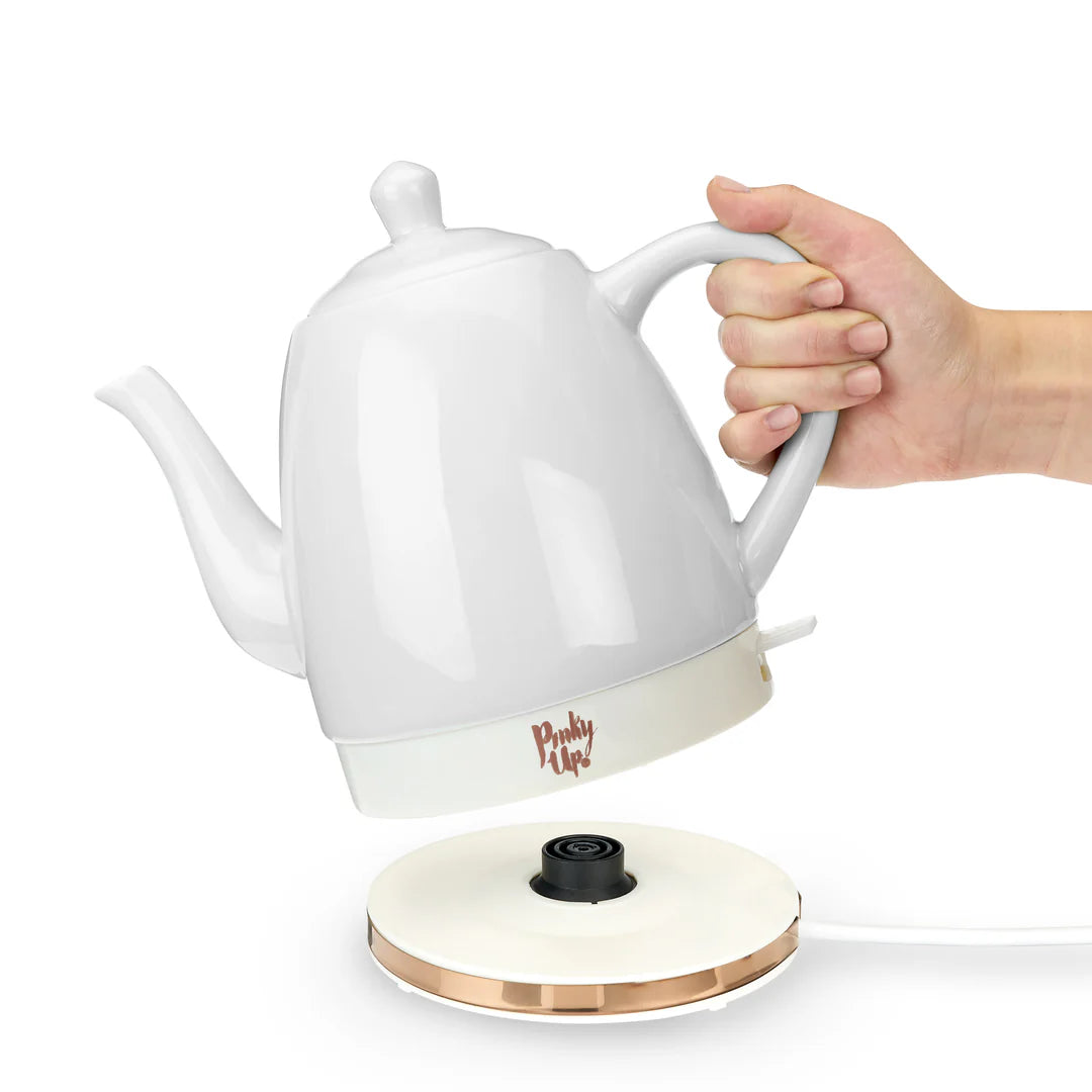 PINKY CERAMIC ELECTRIC TEA KETTLE Grey