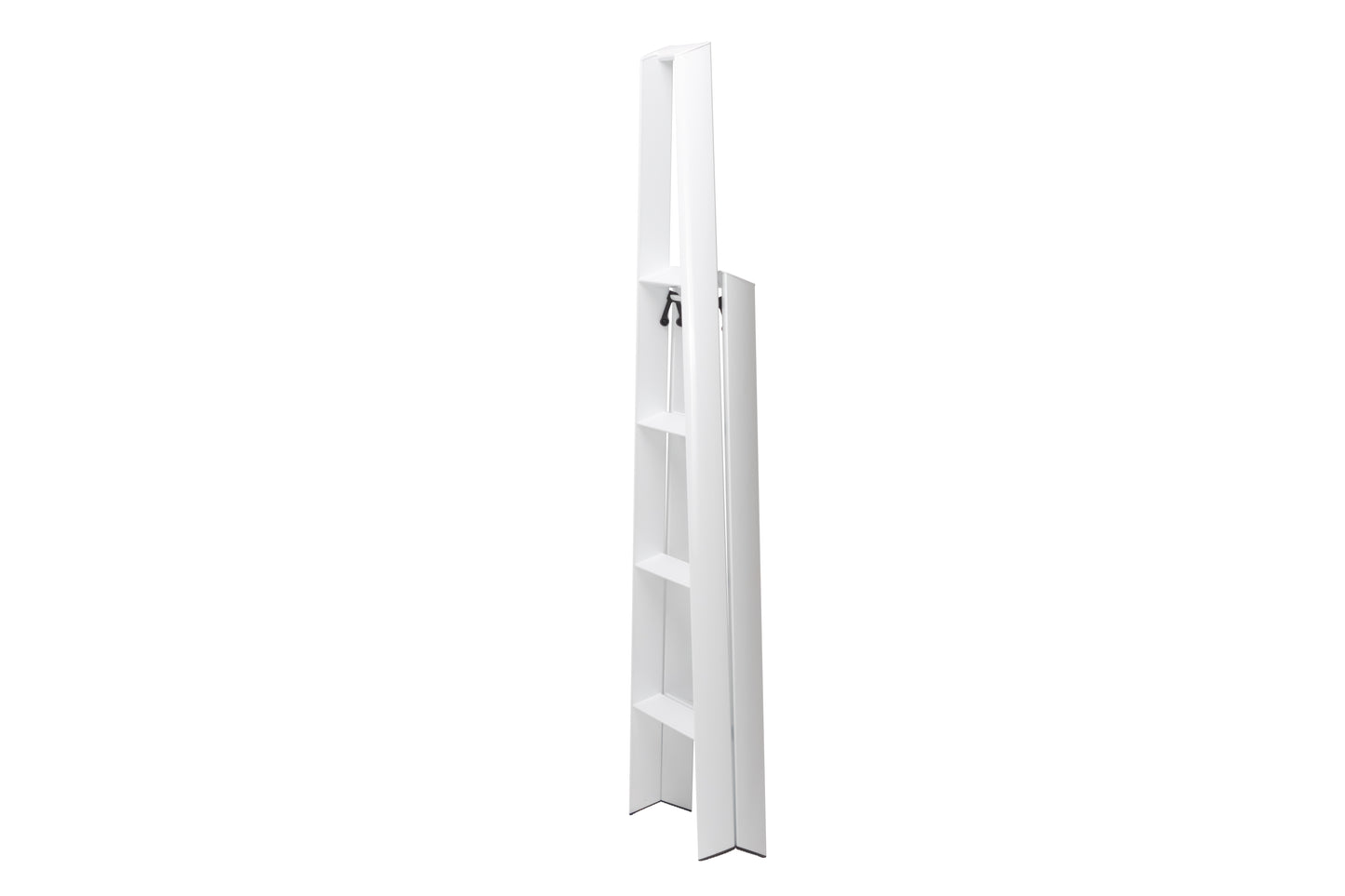 Lucano Step stool 4 step with handle White