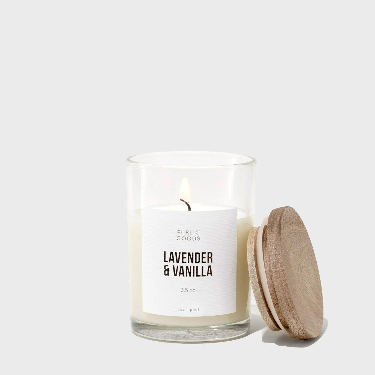 LAVENDER & VANILLA 3.5oz Soy Candle