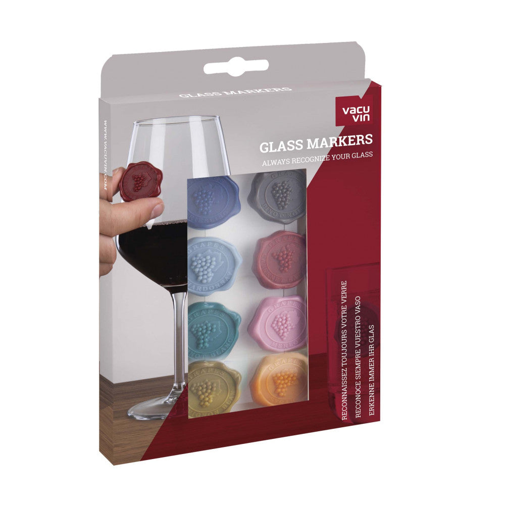 Classic Grapes Glass Marker