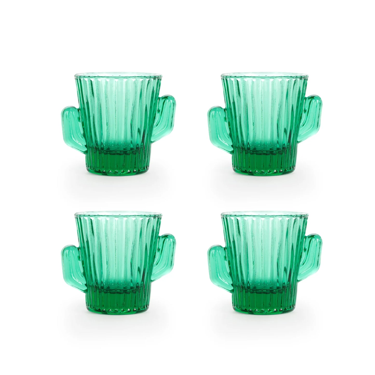 Cactus Shot Glasses Set of 4