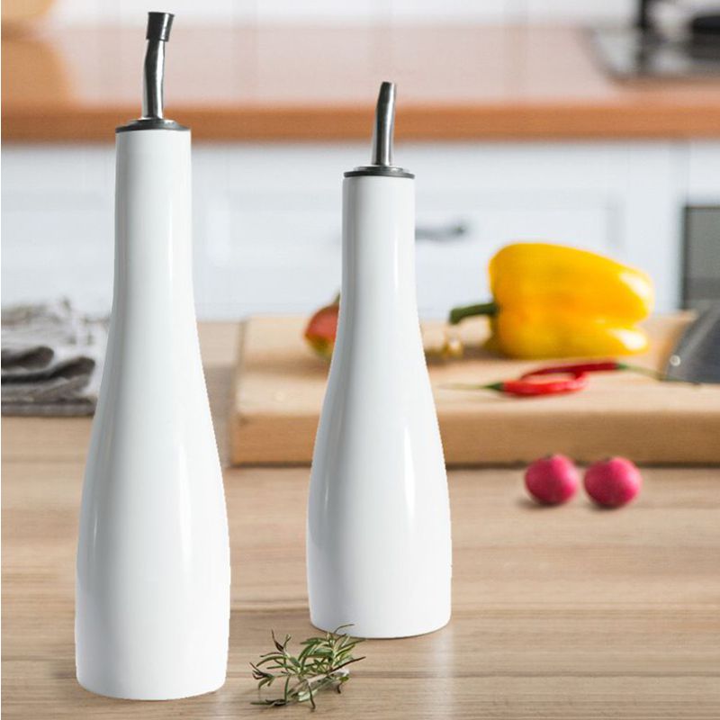 Vinegar bottle 10oz white