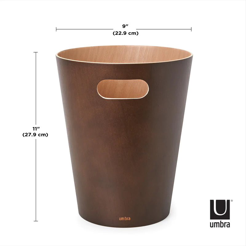 Woodrow Trash Can 2G ESPRESSO
