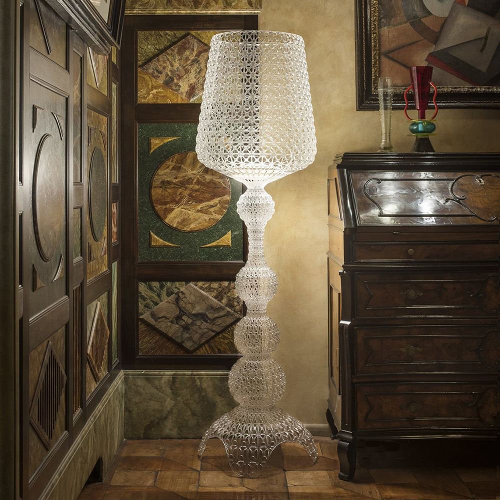 Kabuki Floor Lamp Crystal outdoor