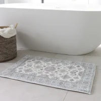 Alabaster Memory Foam Cilantro Bath Mat Grey