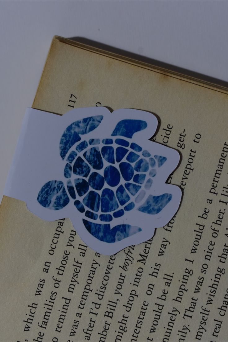 Magnetic Bookmark  Turtle