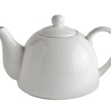 Teapot ceramic white