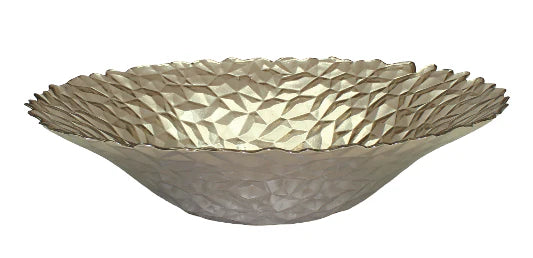 Petra 40cm Glass Centrepiece
