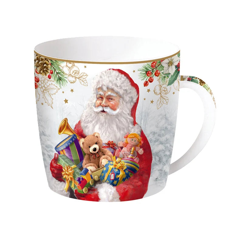 BOWRING - Santa Is Coming Mug & Tin Box