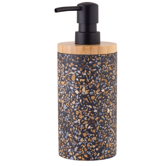 SOREN TBH CEMENT TERRAZO W/ BAMBOO BLACK