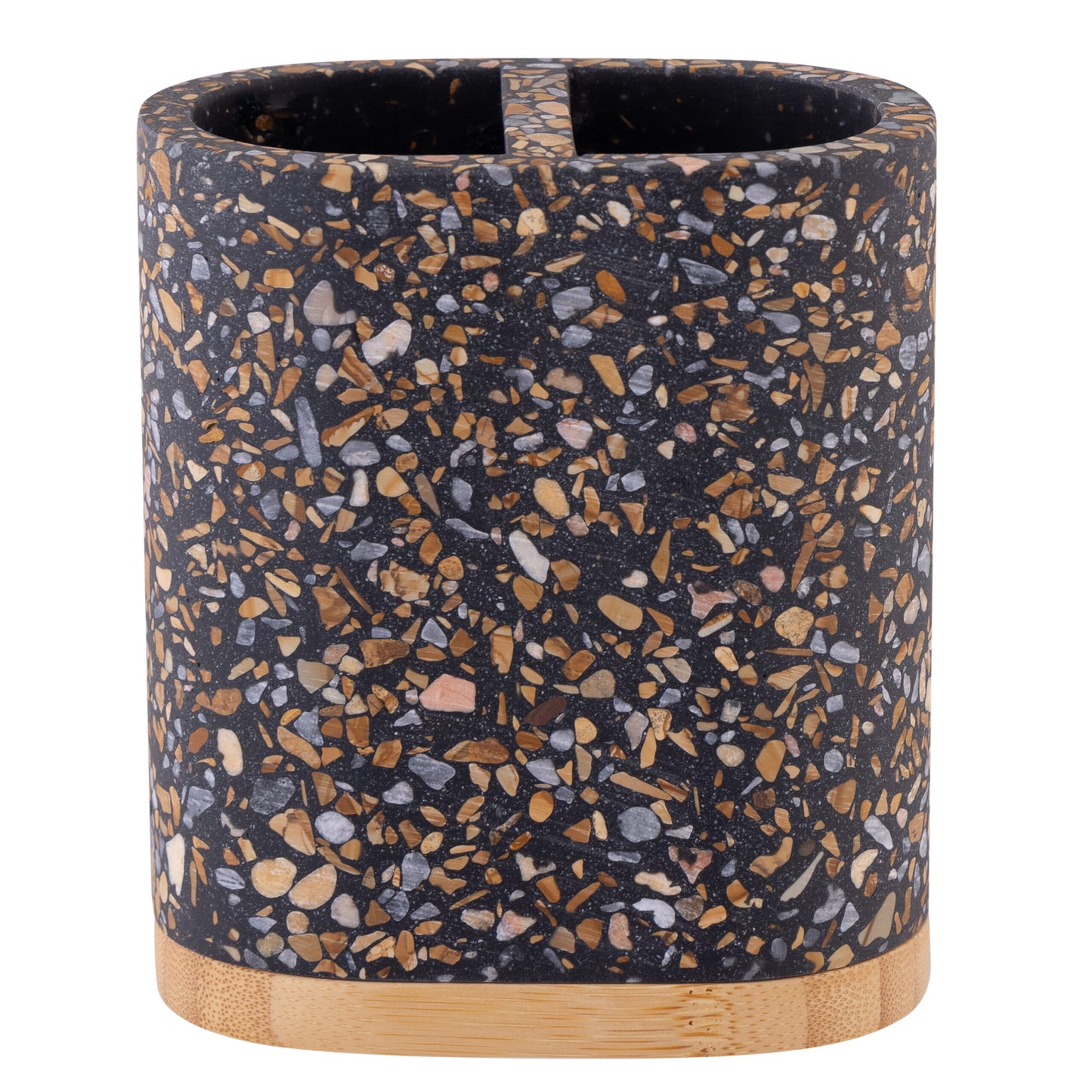 SOREN TBH CEMENT TERRAZO W/ BAMBOO BLACK