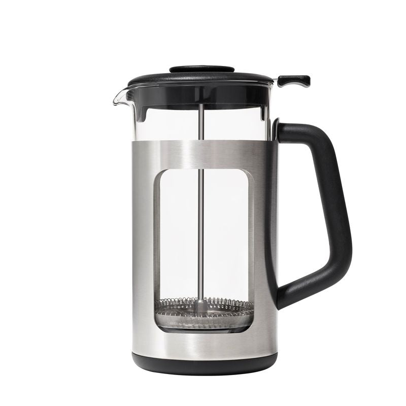 BREW 8-cup French Press with GroundsLifter