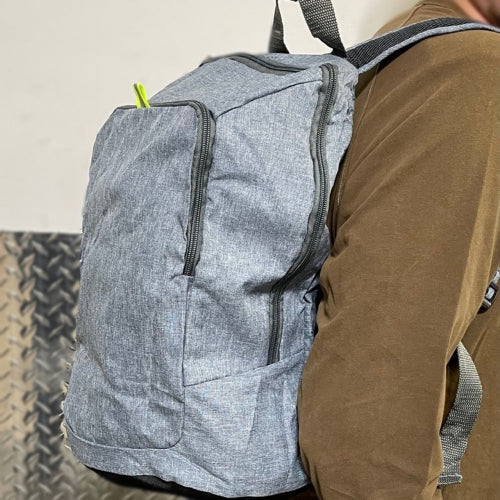 Foldable Backpack grey