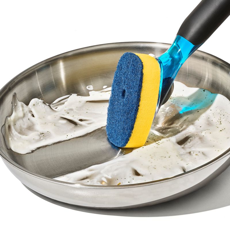 Soap Dispensing Dish Scrub