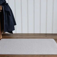 Texture Washable Accent Mat Grey