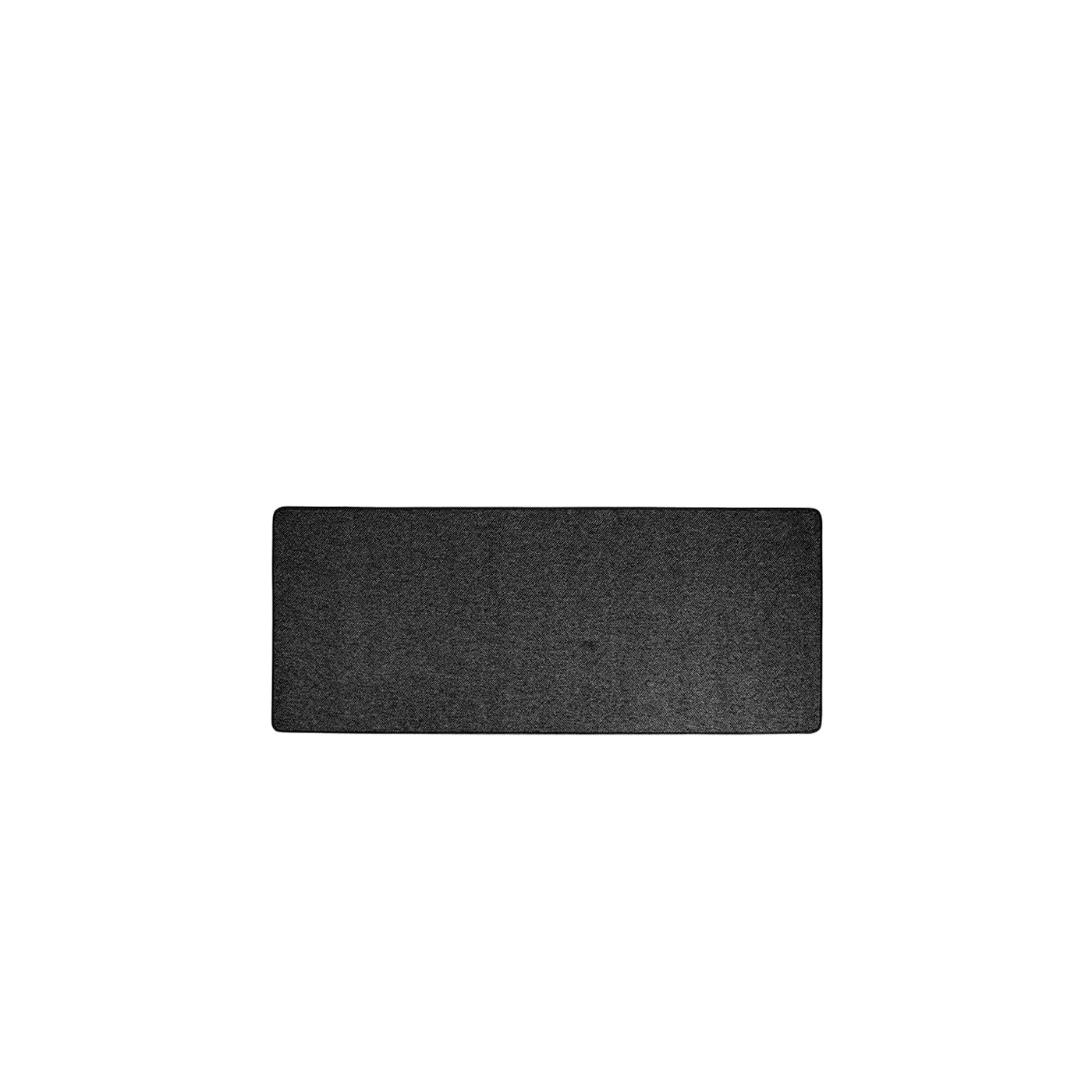 Hatch Washable Accent Mat Black 19.5 X 47