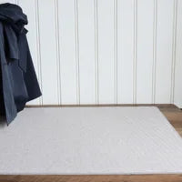 Texture Washable Accent Mat Grey runner