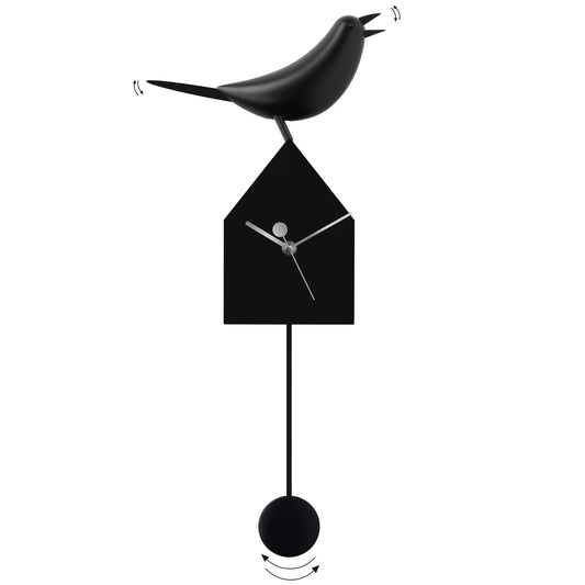 Motion Birdhouse Clock