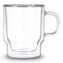 Double Wall Empilable Stackable Coffee Mug 350 ml, Set of 2
