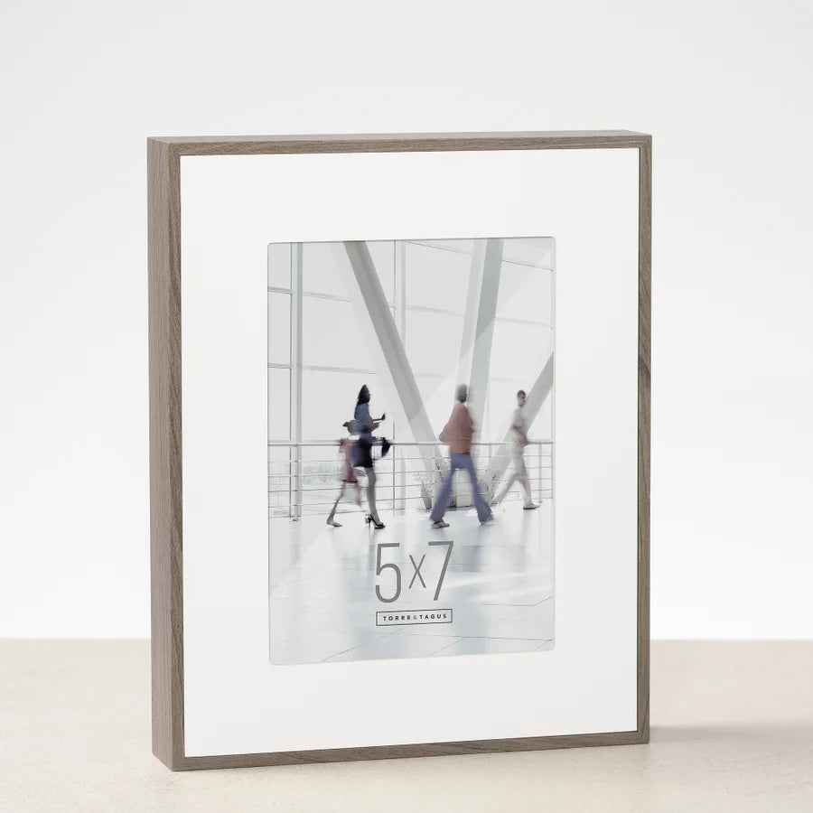 Boulevard Ash Veneer 5x7 Inch Photo Frame with Matte