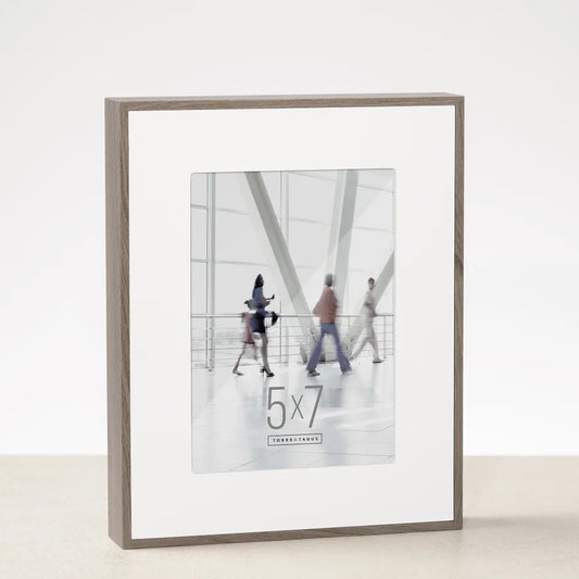 Boulevard Ash Veneer 5x7 Inch Photo Frame with Matte