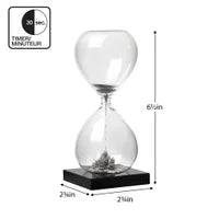 Magnetic Sand 30 Second 6.5h" Hourglass