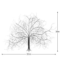 Tree Silhouette Metal Wall Decor