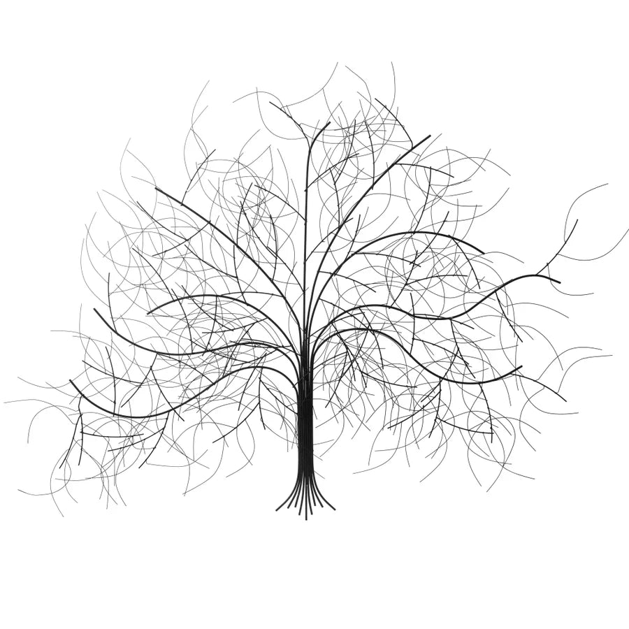 Tree Silhouette Metal Wall Decor